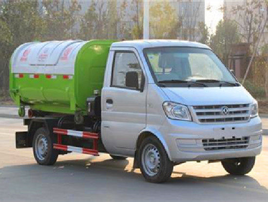 東風小康國六3方車廂可卸（鈎臂）式垃圾車