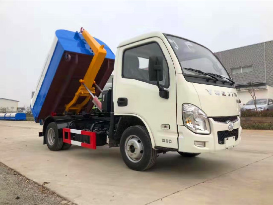 躍進小福星國六3~4方車廂可卸（鈎臂）式垃圾車