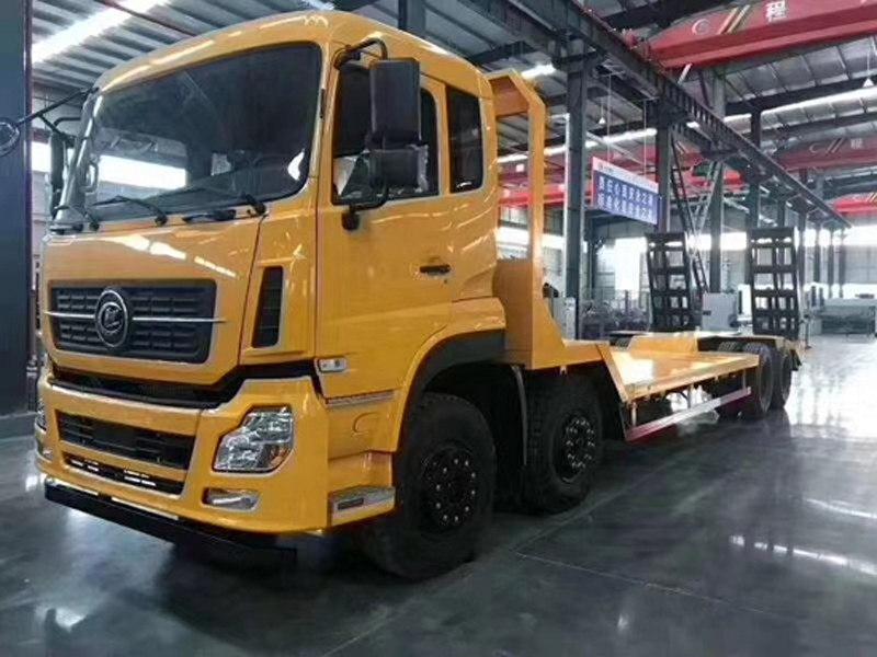 （國五）程力前四後八凹闆平闆拖車