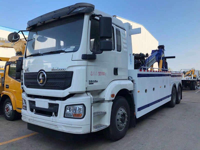 陝汽德龍20噸拖吊聯體清障車