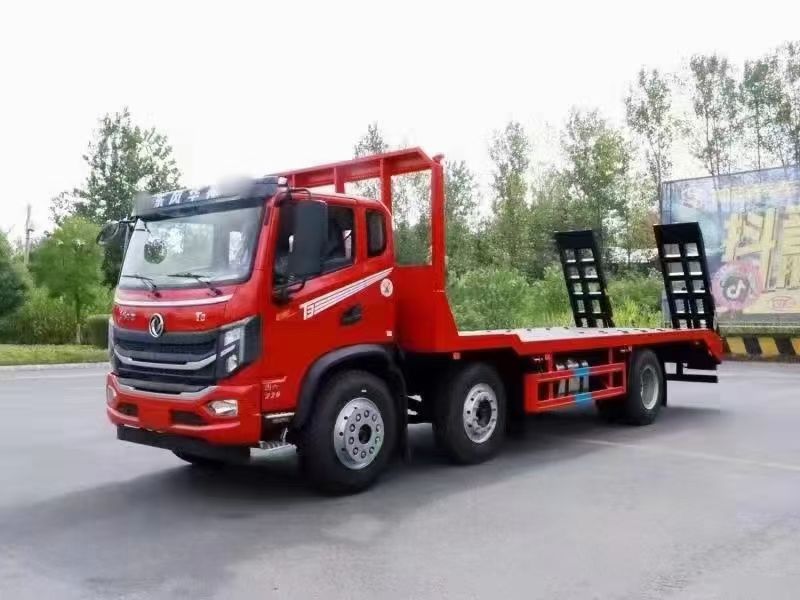 華神小三軸平闆運輸車